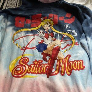Primitive Sailor Moon Tie Dye Sweater medium